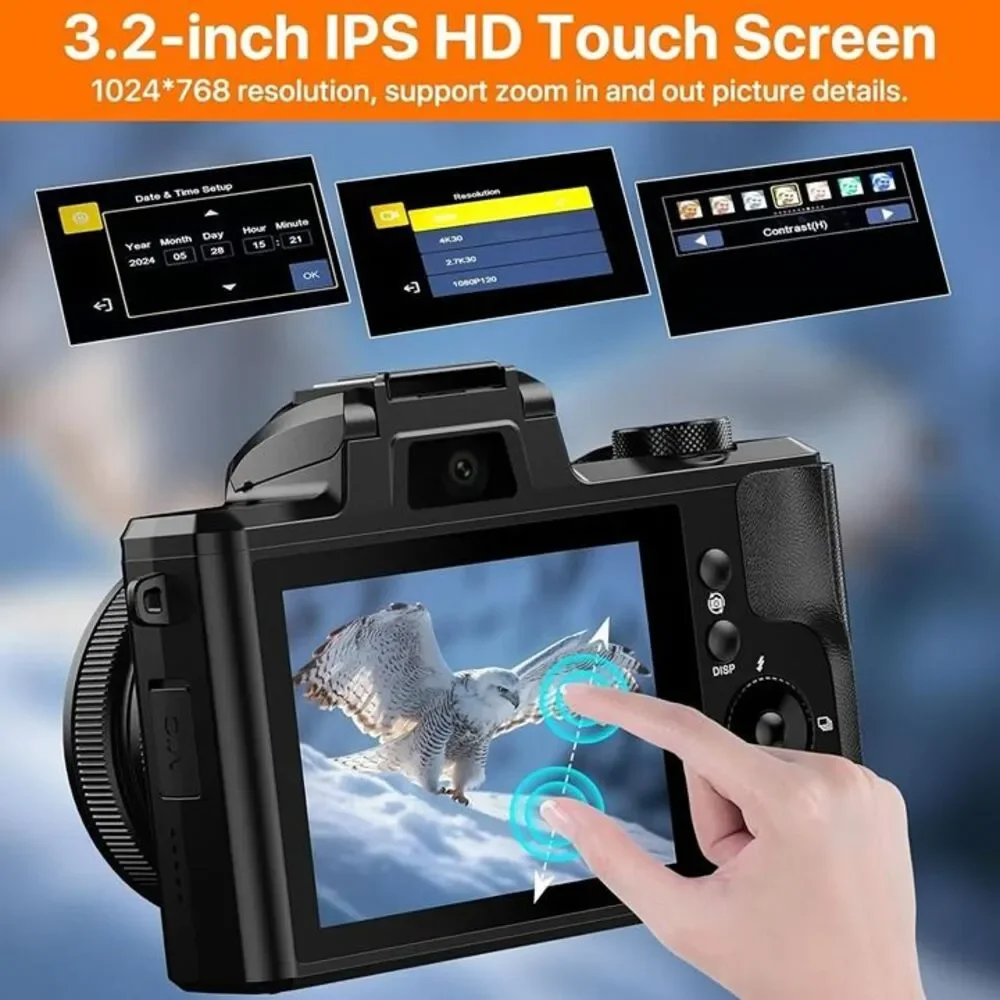 5K Ultra HD 5x Optical Zoom Digital Camera